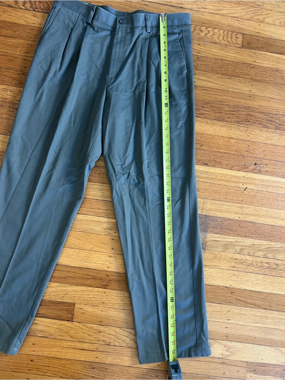 Dockers‎ Men's Pleated Classic Fit 100% Cotton Dress Pants Slacks Size W36L32